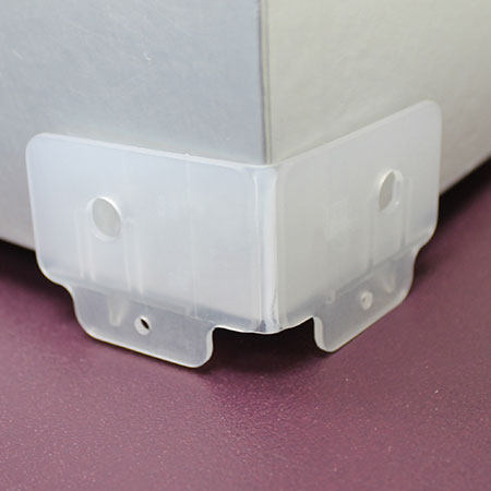 Eckclip aus Kunststoff - 2217 Eckclip aus Kunststoff - 2217