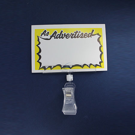 Clip pour porte-affiche - 9825 Clip pour porte-affiche - 9825