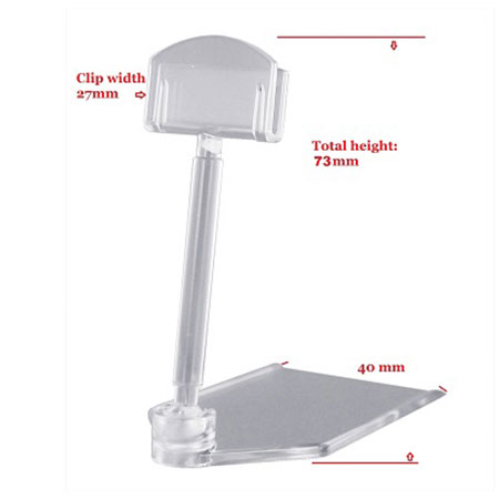 Visualizza clip - 27100-PB50/2750-PB50 Visualizza clip - 27100-PB50/2750-PB50