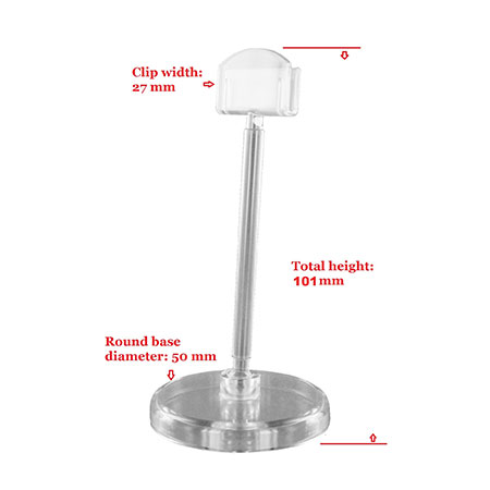 Kẹp trưng bày bằng nhựa - 27100-RB50/2750-RB50 Kẹp trưng bày bằng nhựa - 27100-RB50/2750-RB50