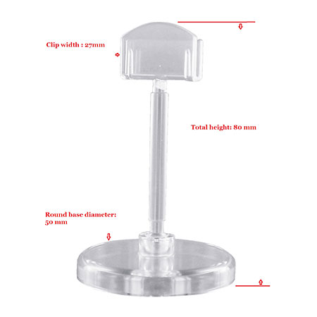 Kẹp trưng bày bằng nhựa - 27100-RB50/2750-RB50 Kẹp trưng bày bằng nhựa - 27100-RB50/2750-RB50